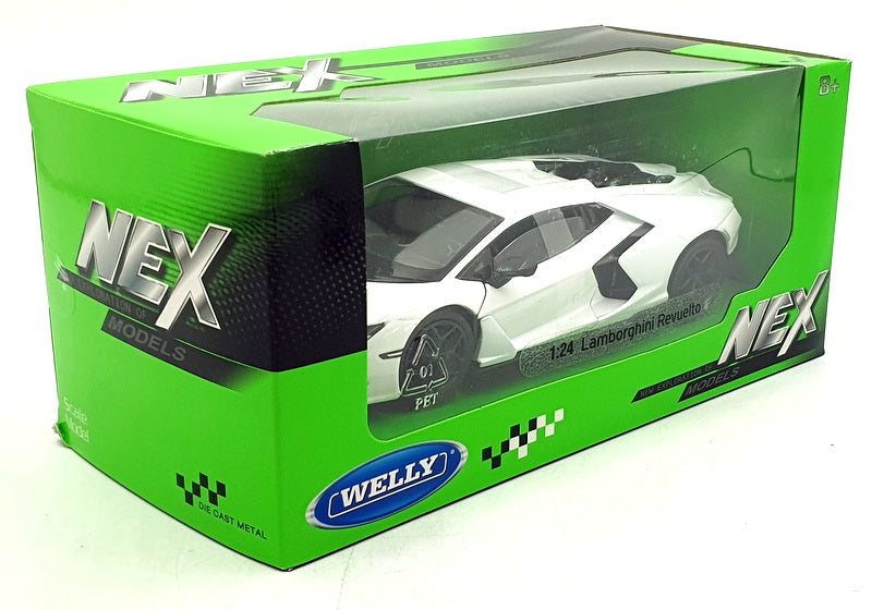Welly NEX 1/24 Scale Diecast 24126W - Lamborghini Revuelto - Pearl