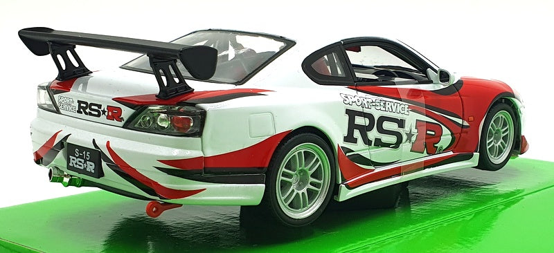 Welly NEX 1/24 Scale Diecast 22485S-W - Nissan Silvia (S15) RS-R - Red/White