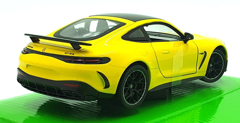 Welly NEX 1/24 Scale Diecast 24132W-YL - Mercedes AMG GT 63 - Yellow