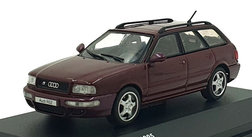 Solido 1/43 Scale S4310110 - 1995 Audi Avant RS2 - Ruby Red
