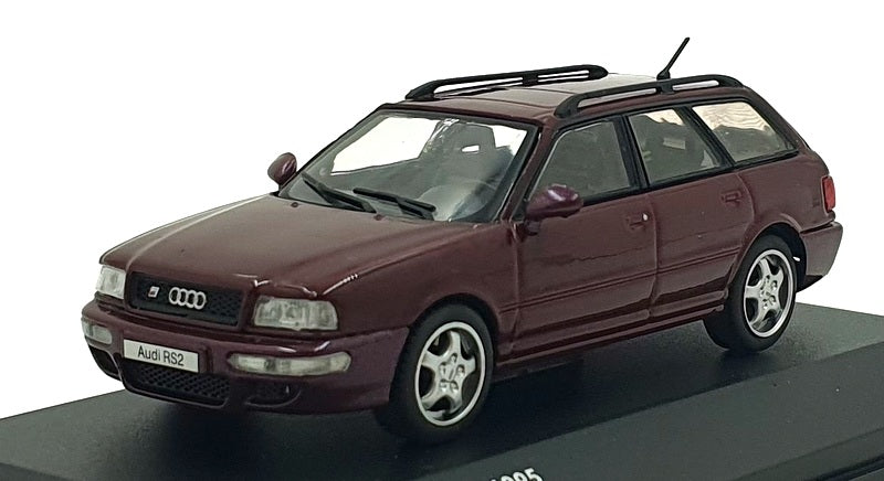 Solido 1/43 Scale S4310110 - 1995 Audi Avant RS2 - Ruby Red