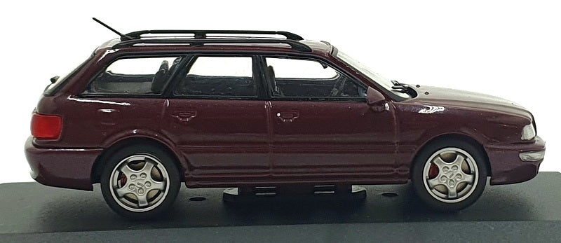 Solido 1/43 Scale S4310110 - 1995 Audi Avant RS2 - Ruby Red
