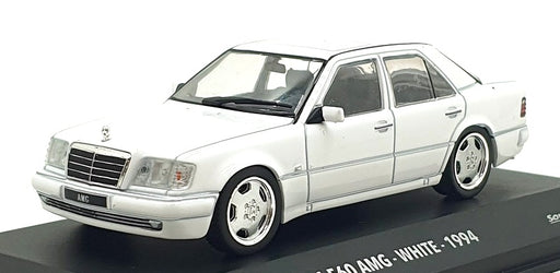 Solido 1/43 Scale S4313205 - 1990 Mercedes W124 E60 AMG - White