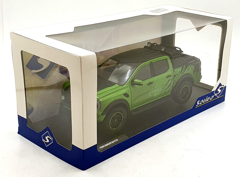 Solido 1/18 Scale S1813903 - 2024 Ford Ranger Raptor - Met. Green