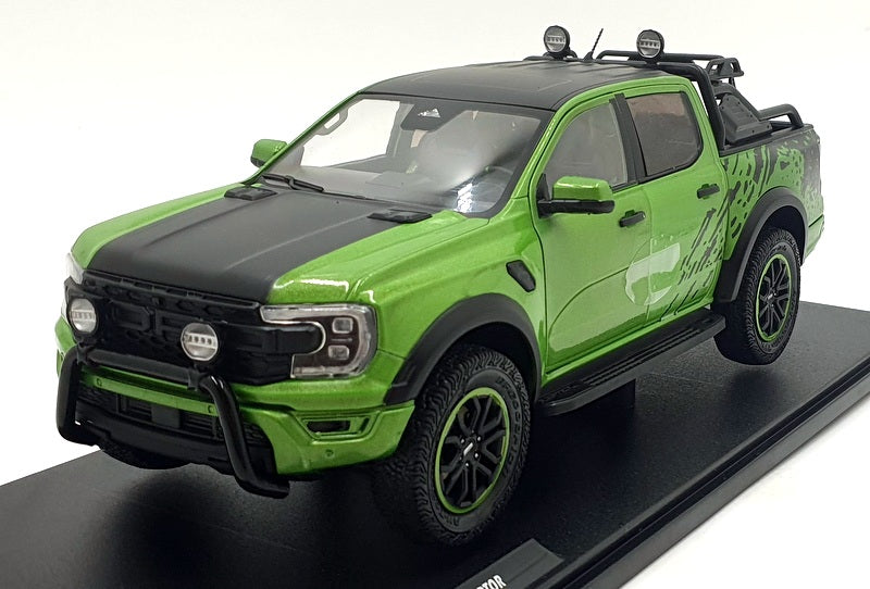 Solido 1/18 Scale S1813903 - 2024 Ford Ranger Raptor - Met. Green