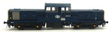 Heljan 1/76 00 Scale 1723 - BR Blue D8534 Locomotive with Full Yellow Ends