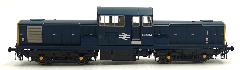 Heljan 1/76 00 Scale 1723 - BR Blue D8534 Locomotive with Full Yellow Ends
