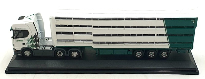 Oxford Diecast 1/76 Scale 76SNG006 Scania S Series Livestock Trailer Jenkinson