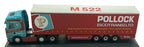 Oxford Diecast 1/76 Scale 76SNG002 - Scania S Series Curtainside Pollock Truck