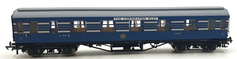 Hornby OO Gauge (1/76) R 4962 - LMS Stainer Coronation Scot 57' FK Coach #1069