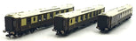 Hornby OO Gauge (1/76) R 4251 - Devon Belle Pullman Coaches x3