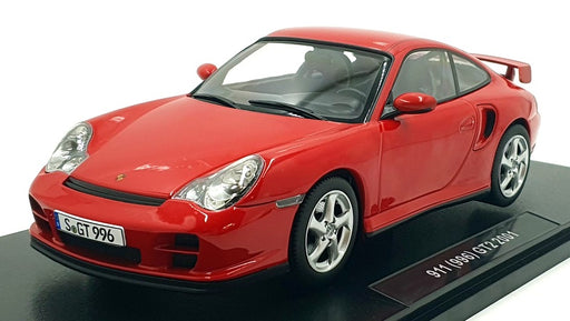 KK 1/18 Scale Diecast KKDC181454 - 2001 Porsche 911 (996) GT2 - Red