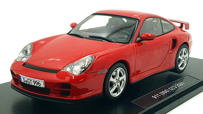 KK 1/18 Scale Diecast KKDC181454 - 2001 Porsche 911 (996) GT2 - Red