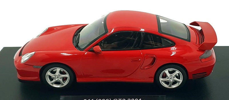 KK 1/18 Scale Diecast KKDC181454 - 2001 Porsche 911 (996) GT2 - Red