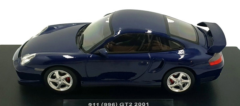 KK 1/18 Scale Diecast KKDC181452 - 2001 Porsche 911 (996) GT2 - Met. Blue