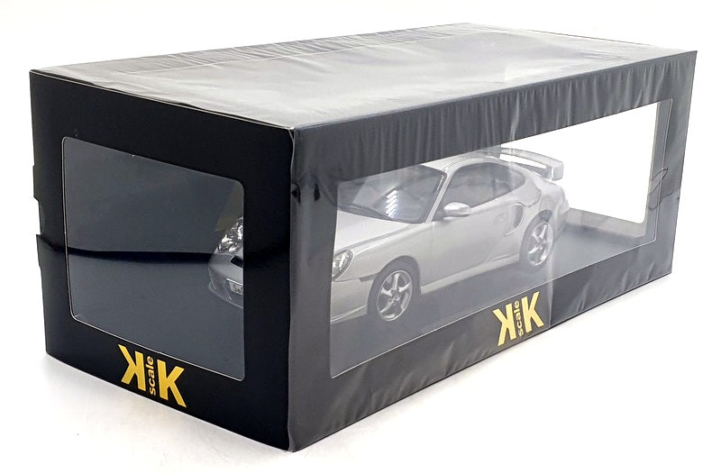 KK 1/18 Scale Diecast KKDC181451 - 2001 Porsche 911 (996) GT2 - Silver