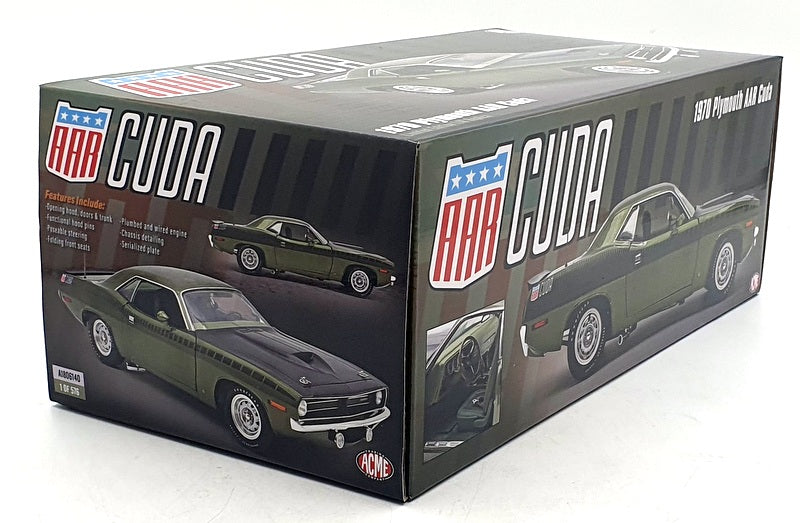 Acme 1/18 Scale A1806140 - 1970 Plymouth AAR Cuda