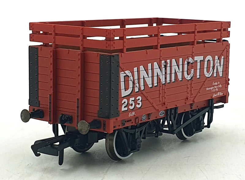 Oxford OO Gauge (1/76) OR76CK7001 Coke Wagon 7 Plank Dinnington 254 w/2 Rails