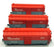 Trix HO Scale (1/87) 24907 Set Of 3 NYC Railroad Pacemaker Freight Boxcars RP25