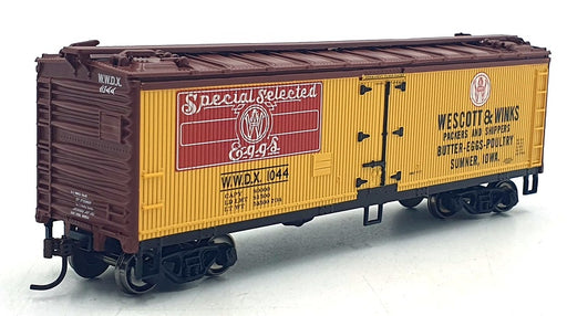 Roundhouse HO (1/87) Scale 85591 Special Eggs 40' Wood-Sided Reefer 1044