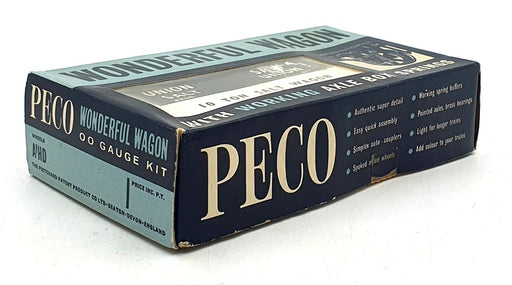 PECO OO Gauge 1/76 138 - Wonderful Wagon Kit Union Salt Working Axle/Box Springs