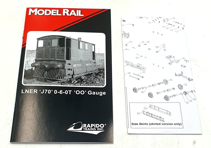 Model Rail OO Gauge MR-208 - LNER J70 0-6-0T Lined Livery #7126