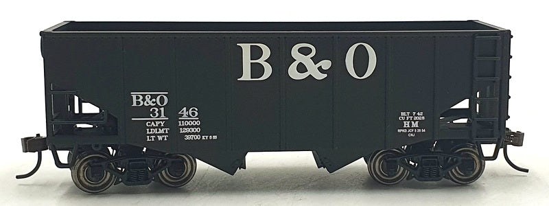 Bowser HO (1/87) Scale 40249 - 55 Ton Fishbelly Hopper B&O Road #3146