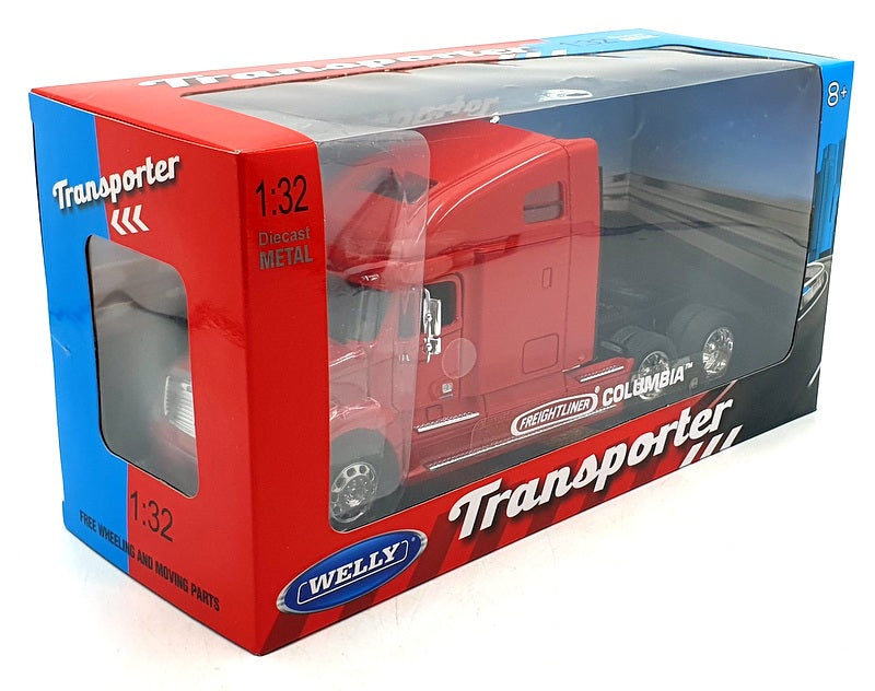 Welly 1/32 Scale Model Car 32620W - Freightliner Columbia - Red
