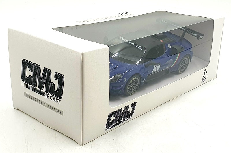 CMJ Diecast 1/24 Scale DC124MGT2B - Maserati #1 - Blue