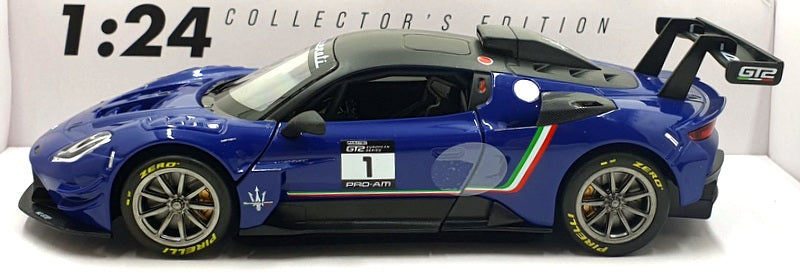 CMJ Diecast 1/24 Scale DC124MGT2B - Maserati #1 - Blue