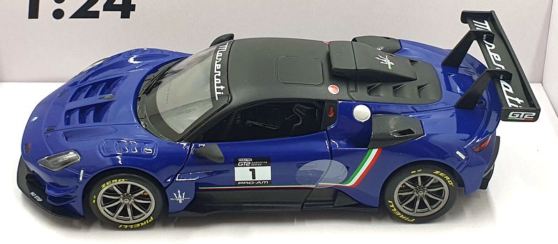 CMJ Diecast 1/24 Scale DC124MGT2B - Maserati #1 - Blue