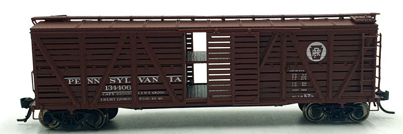 Broadway HO Gauge (1/87) 868 - Stock Car PRR A Pennsylvania #134406