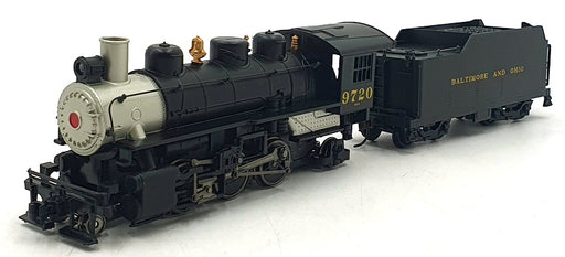 Bachmann HO 1/87 Scale 51511 - Prairie 2-6-2 w/Smoke B&O Steam Locomotive #9720