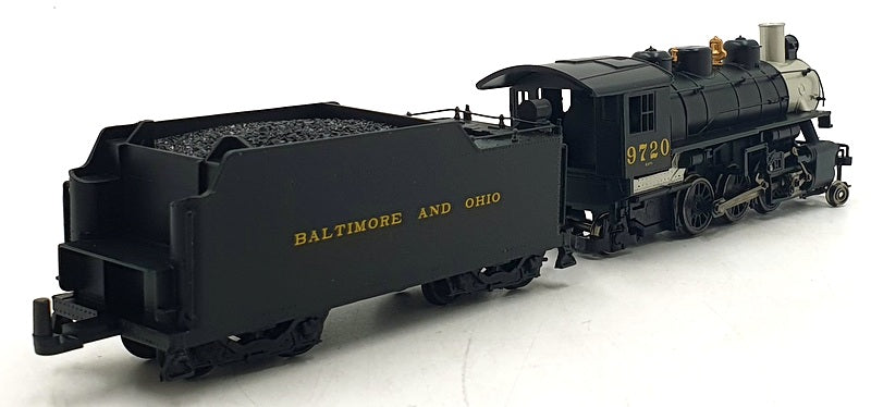 Bachmann HO 1/87 Scale 51511 - Prairie 2-6-2 w/Smoke B&O Steam Locomotive #9720