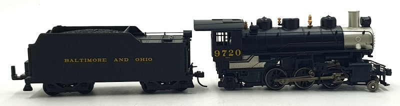 Bachmann HO 1/87 Scale 51511 - Prairie 2-6-2 w/Smoke B&O Steam Locomotive #9720