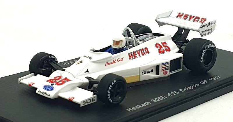 Spark 1/43 Scale S2234 - F1 Hesketh 308E #25 Belgium GP 1977 - Harald Ertl