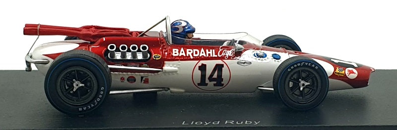 Spark 1/43 Scale S2397 - Eagle MK2 #14 Indy 500 1966 - Lloyd Ruby