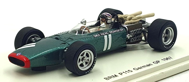 Spark 1/43 Scale S5271 - F1 BRM P115 #11 German GP 1967 - Jackie Stewart