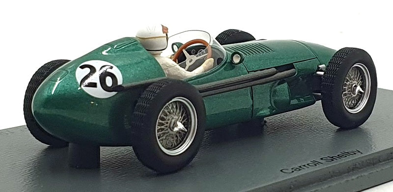 Spark 1/43 Scale S8138 - F1 Aston Martin DBR4 #26 10th Italian GP 1959