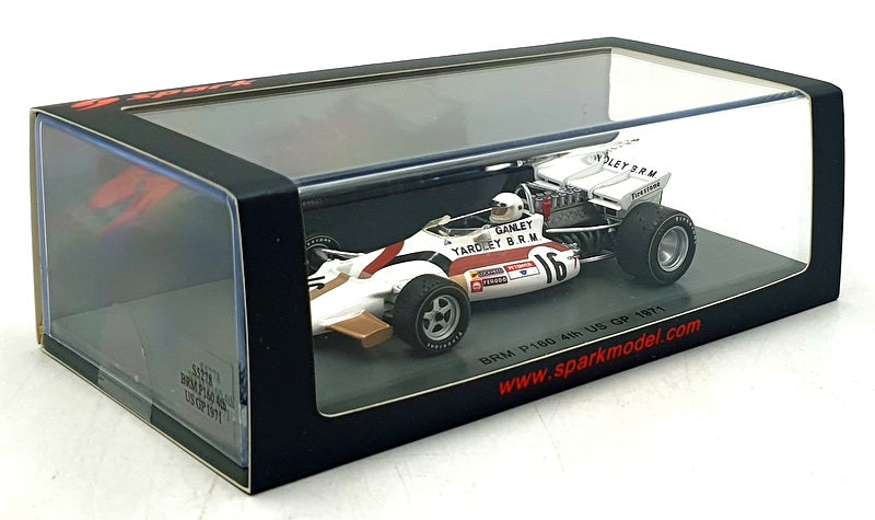 Spark 1/43 Scale S5278 - F1 BRM P60 #16 4th US GP 1971 - Howard Ganley