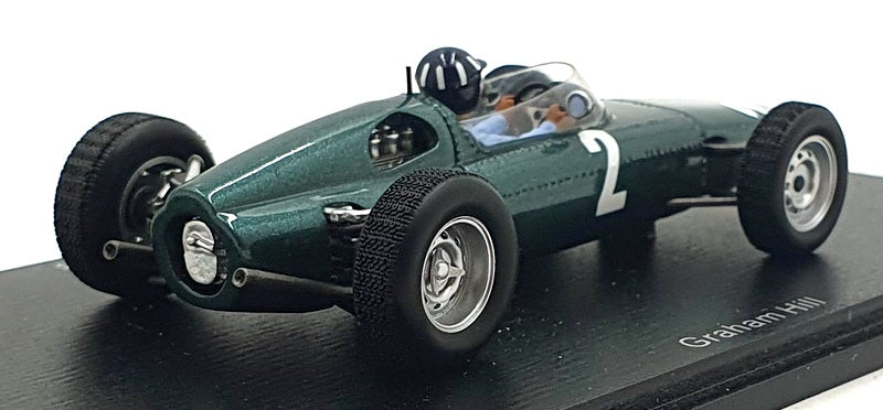 Spark 1/43 Scale S5279 - F1 BRM P61 #2 3rd French GP 1963 - Graham Hill