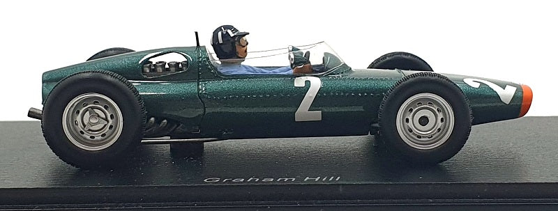 Spark 1/43 Scale S5279 - F1 BRM P61 #2 3rd French GP 1963 - Graham Hill