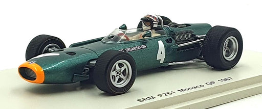 Spark 1/43 Scale S4248 - F1 BRM P261 #4 Monaco GP 1967 - Jackie Stewart