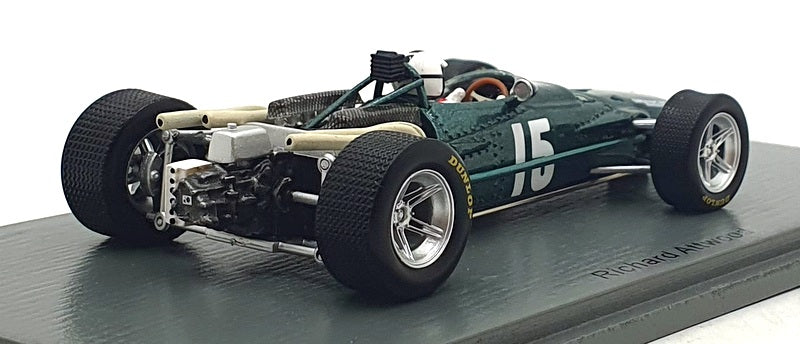 Spark 1/43 Scale S5282 - F1 BRM P126 #15 Monaco GP 1968 - Richard Attwood