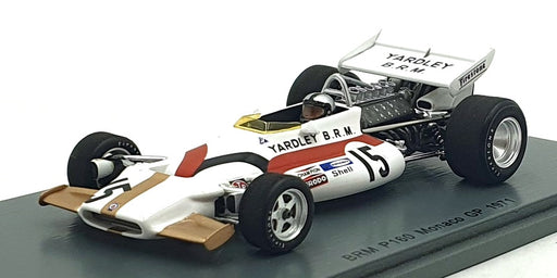 Spark 1/43 Scale S5273 - F1 BRM P160 #15 Monaco GP 1971 - Pedro Rodriguez