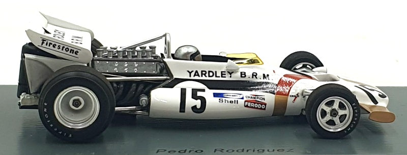 Spark 1/43 Scale S5273 - F1 BRM P160 #15 Monaco GP 1971 - Pedro Rodriguez