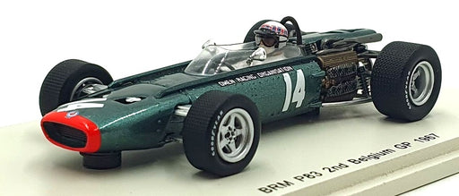 Spark 1/43 Scale S4251 - F1 BRM P83 #14 2nd Belgium GP 1967 - Jackie Stewart