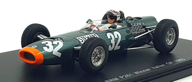 Spark 1/43 Scale S4247 - F1 BRM P261 #32 1st Italian GP 1965 - Jackie Stewart