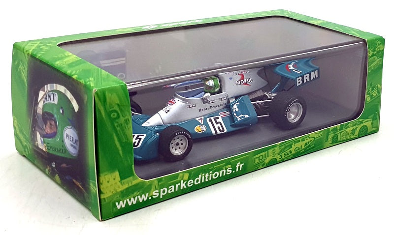 Spark 1/43 Scale HP18 - F1 BRM P201 #15 Italian GP 1974 - H. Pescarolo