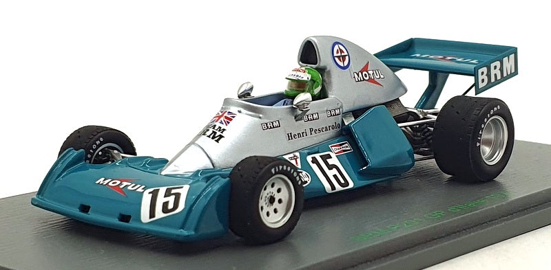 Spark 1/43 Scale HP18 - F1 BRM P201 #15 Italian GP 1974 - H. Pescarolo